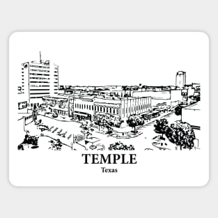 Temple - Texas Magnet